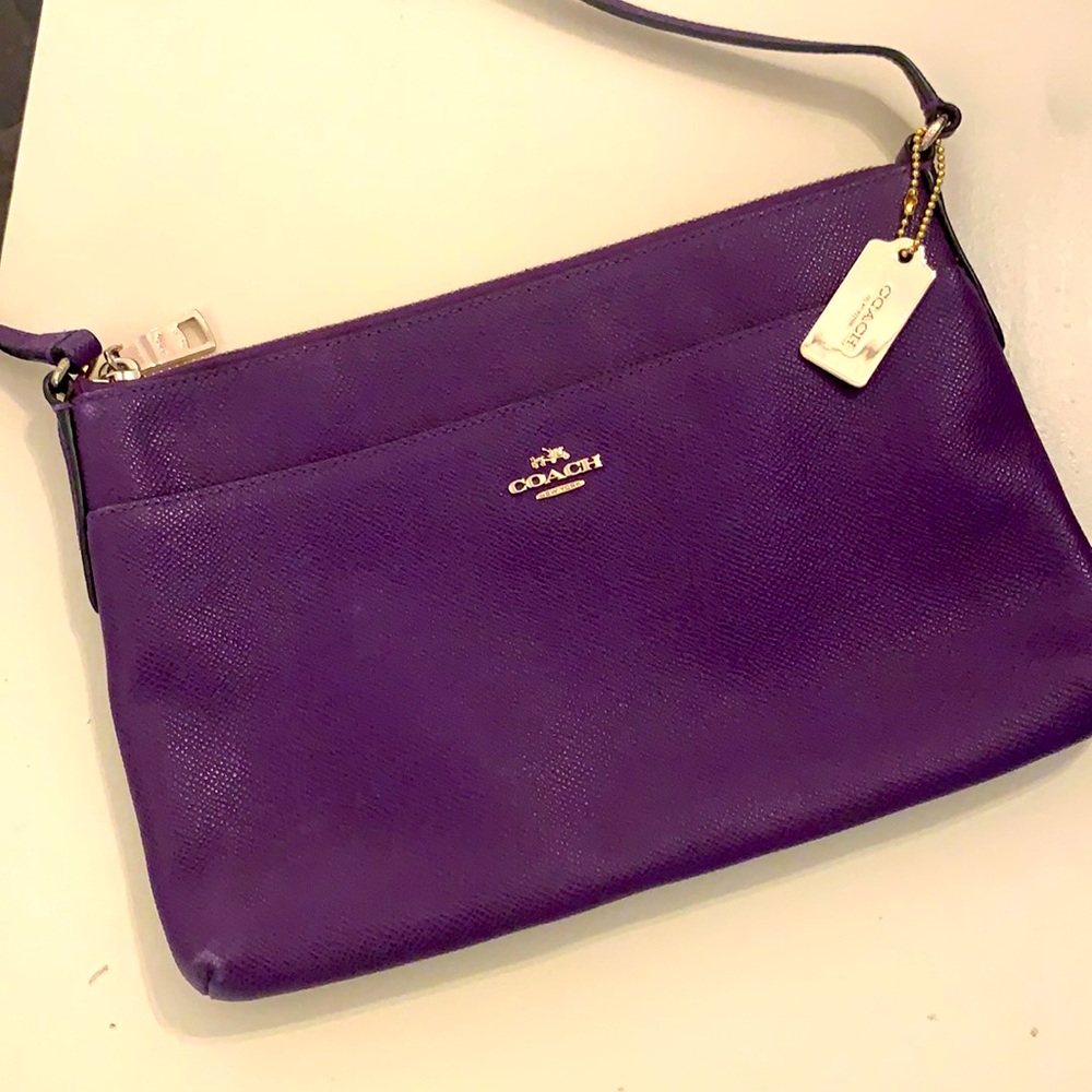 Coach Purple Crossbody Bag